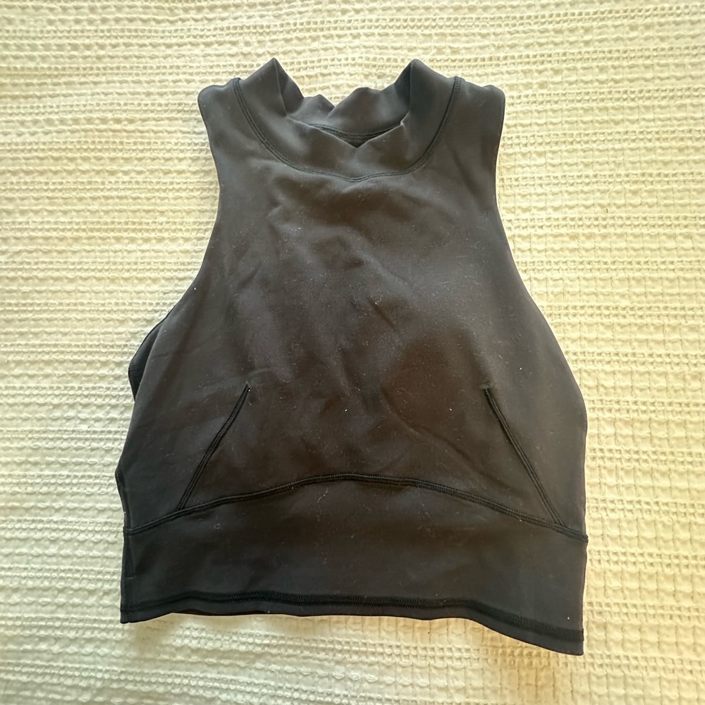 Lululemon Black Active Women's Crop Top